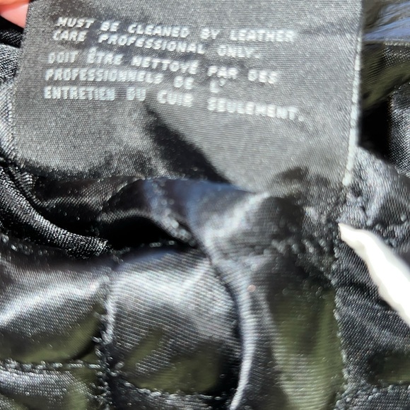 Vintage Black Leather Andrew Marc Jacket XSmall - Picture 6 of 8